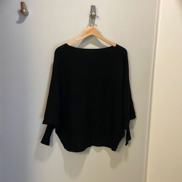 PHILOSOPHY woman’s black boat neck long sleeve black sweater - Picture 1 of 10